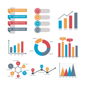 信息图模板 流程