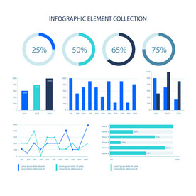 信息图模板 流程