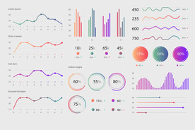 信息图模板 流程