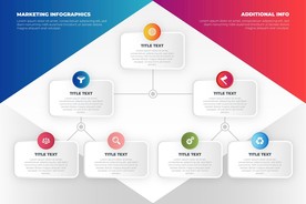 信息图模板 流程