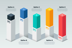 信息图模板 流程