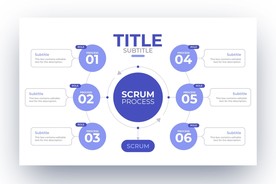 信息图模板 流程