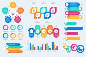 信息图模板 流程