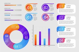 信息图模板 流程