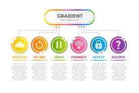 信息图模板 流程