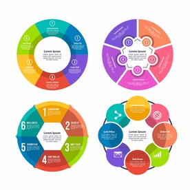 信息图模板 流程