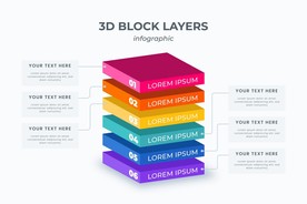 信息图模板 流程