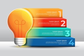 信息图模板 流程