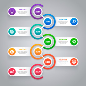 信息图模板 流程