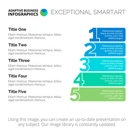 信息图模板 流程