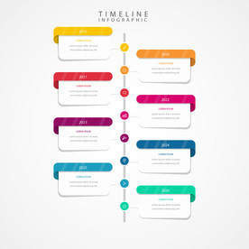 信息图模板 流程