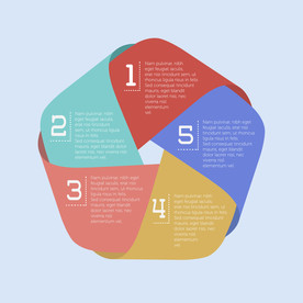 信息图模板 流程