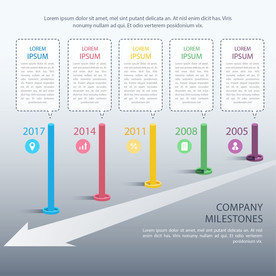 信息图模板 流程