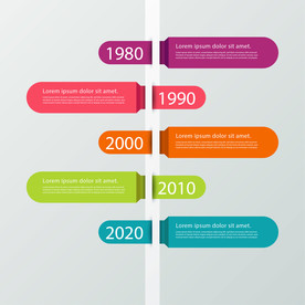 信息图模板 流程