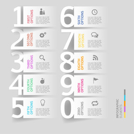 信息图模板 流程