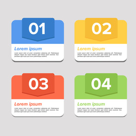 信息图模板 流程