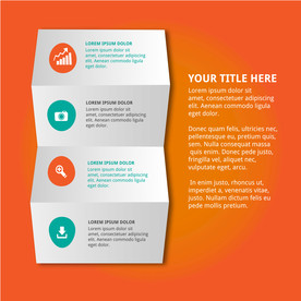 信息图模板 流程