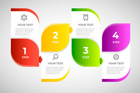 信息图模板 流程