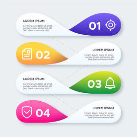 信息图模板 流程