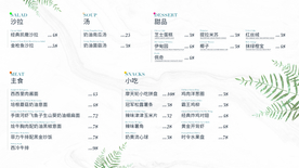 餐饮电子屏菜单