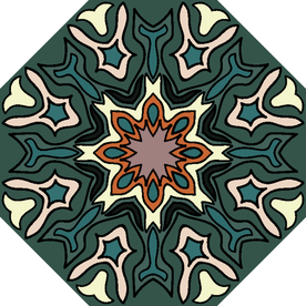 古典少数民族花纹底纹矢量