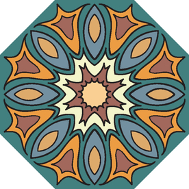 古典少数民族花纹底纹矢量