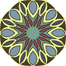 古典少数民族花纹底纹矢量