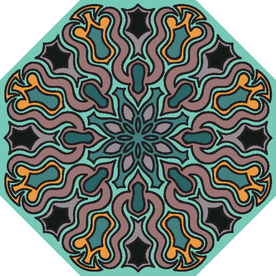 古典少数民族花纹底纹矢量