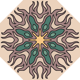 古典少数民族花纹底纹矢量