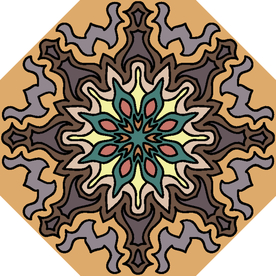 古典少数民族花纹底纹矢量