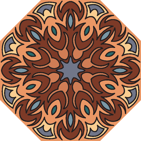 古典少数民族花纹底纹矢量