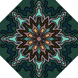 古典少数民族花纹底纹矢量