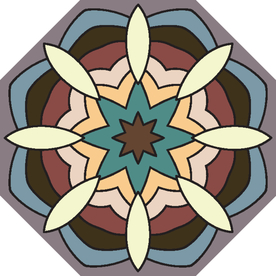 古典少数民族花纹底纹矢量