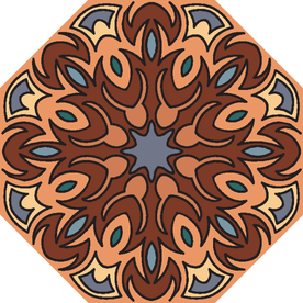 古典少数民族花纹底纹矢量