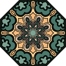 古典少数民族花纹底纹矢量