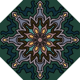 古典少数民族花纹底纹矢量