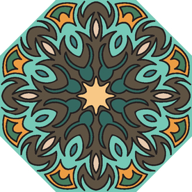 古典少数民族花纹底纹矢量