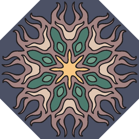 古典少数民族花纹底纹矢量