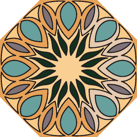 古典少数民族花纹底纹矢量