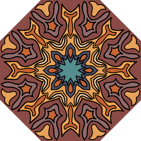 古典少数民族花纹底纹矢量