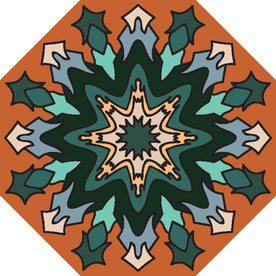 古典少数民族花纹底纹矢量