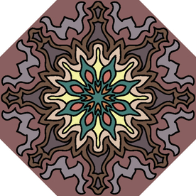 古典少数民族花纹底纹矢量