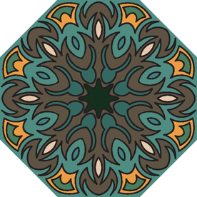 古典少数民族花纹底纹矢量