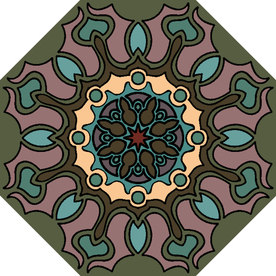 古典少数民族花纹底纹矢量