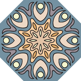 古典少数民族花纹底纹矢量