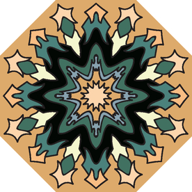 古典少数民族花纹底纹矢量