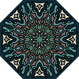 古典少数民族花纹底纹矢量