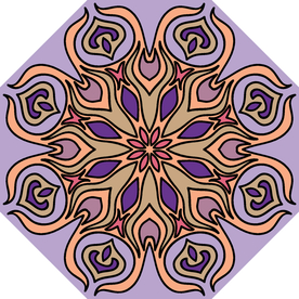 古典少数民族花纹底纹矢量