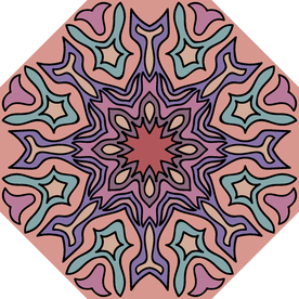 古典少数民族花纹底纹矢量