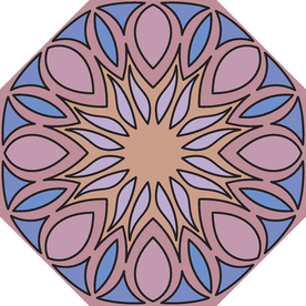 古典少数民族花纹底纹矢量